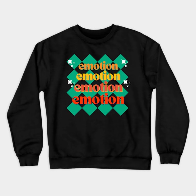 Emotion Crewneck Sweatshirt by Rev Store